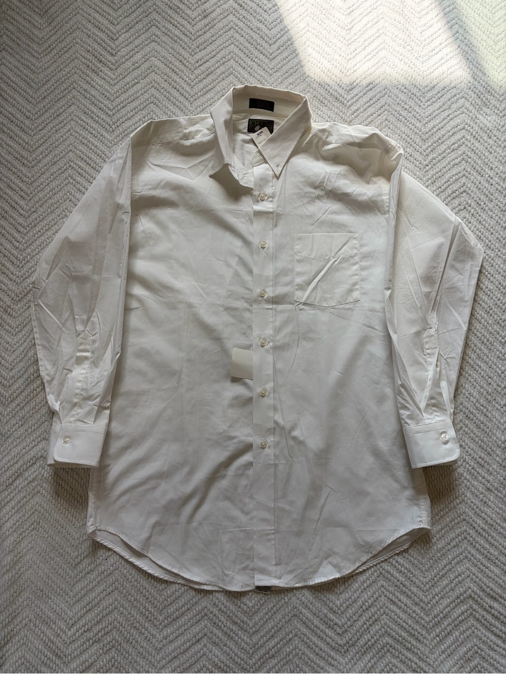 🤍 NWT 🤍 Ralph Lauren Men's White Long-Sleeve Dress Shirt